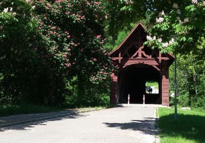 Historische Holzbrucke