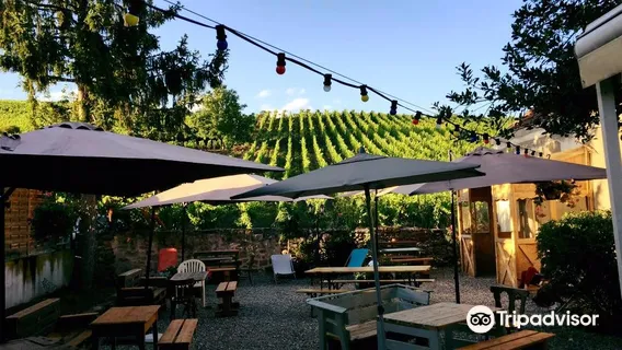Le Biergarten à Riquewihr