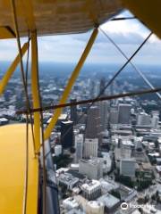 Biplane Rides Over Atlanta