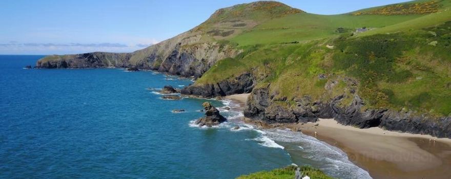 Llangrannog Beach