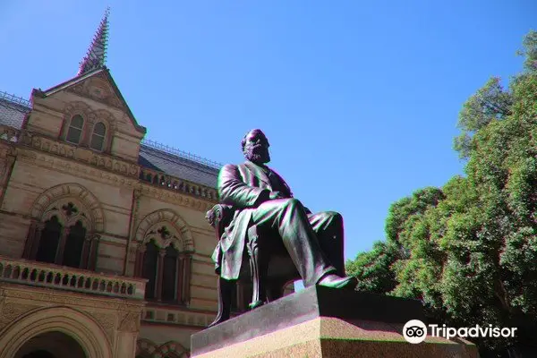 Sir Walter Watson Hughes Statue