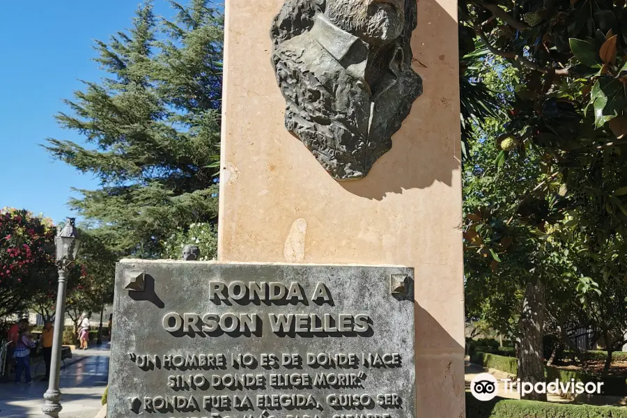 Orson Welles Ronda Sculpture