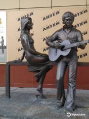 The Monument to Vladimir Vysotsky and Marina Vlady