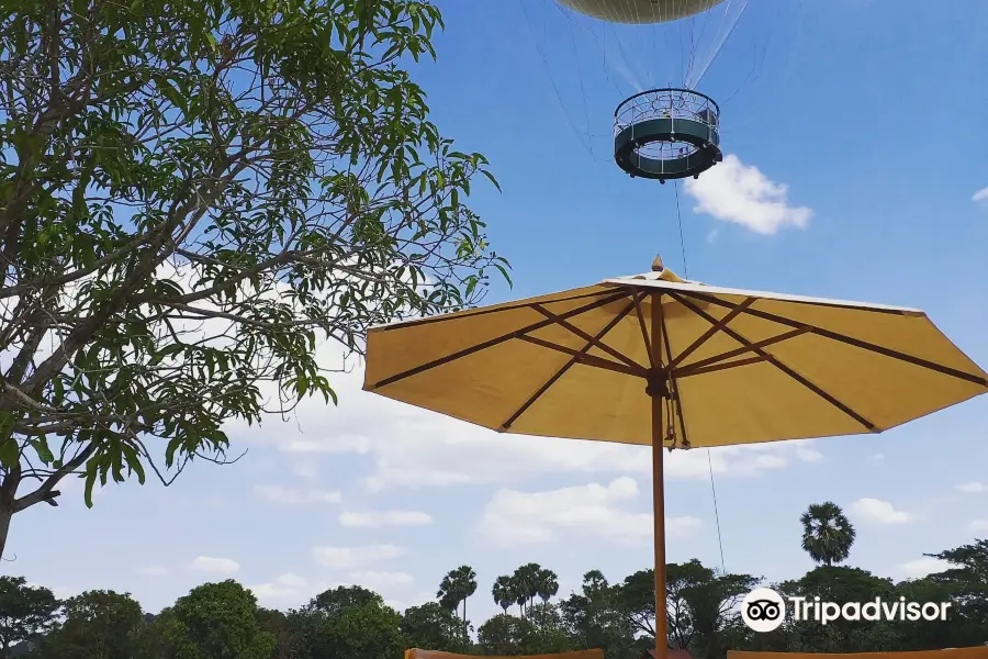 吳哥空中觀光氣球飛行體驗