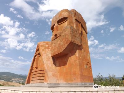 Sculpture "We are our mountains"