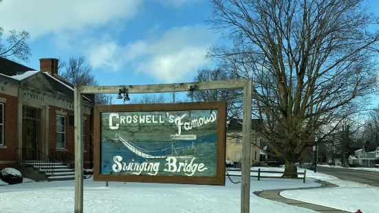 Croswell Swinging Bridge