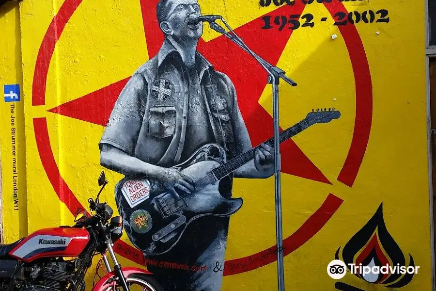 Joe Strummer Mural London