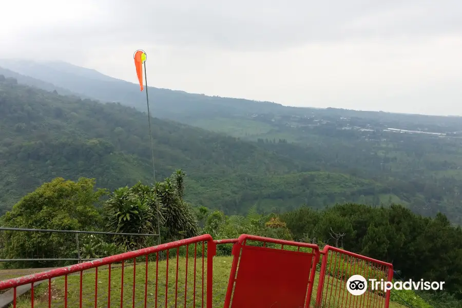 Paragliding Bukit Gantole, Puncak