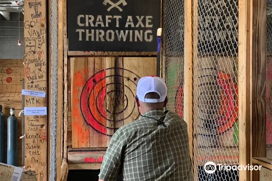 Craft Axe Throwing- Downtown Knoxville