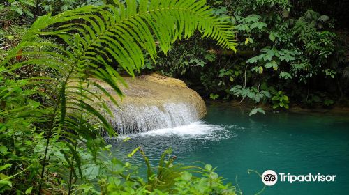 El Nicho Waterfalls