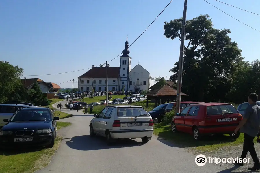 Paulin monastery Kamensko and Church of Our Lady of The Snows