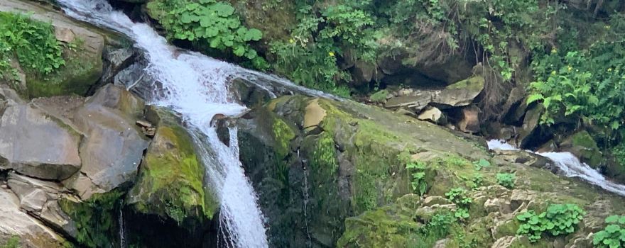 Kamenetsky waterfall
