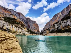 Kayaking Mont Rebei