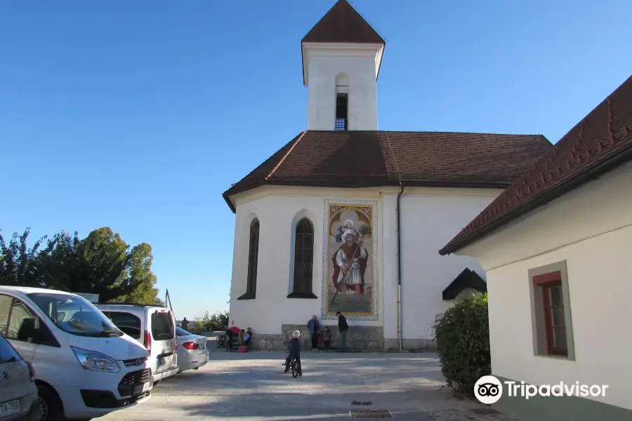 Pungert With Two Towers and the Church