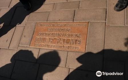 Olof Palme Memorial Plaque