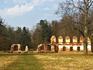 Tea house, Eleja Manor Park