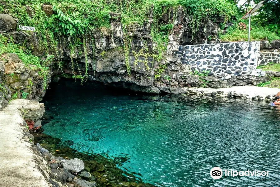 Piula Cave Pool