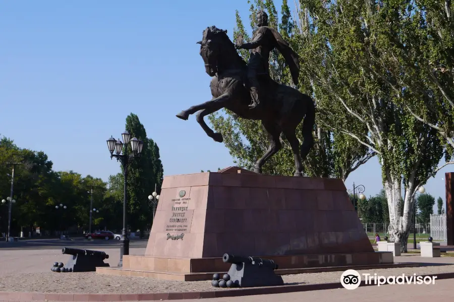 Monument to the Founder of Yeysk Prince Vorontsov