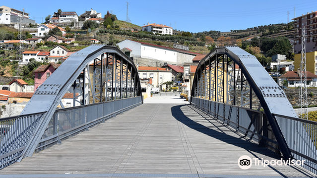 Ponte Pedonal Metalica de Peso da Regua