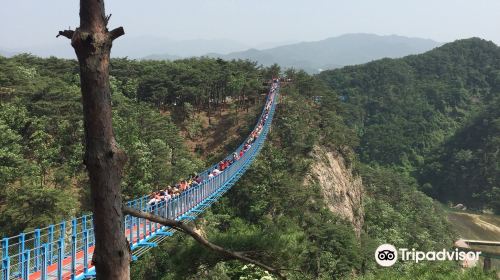 Wonju Sogeumsan Mountain Suspension Bridge