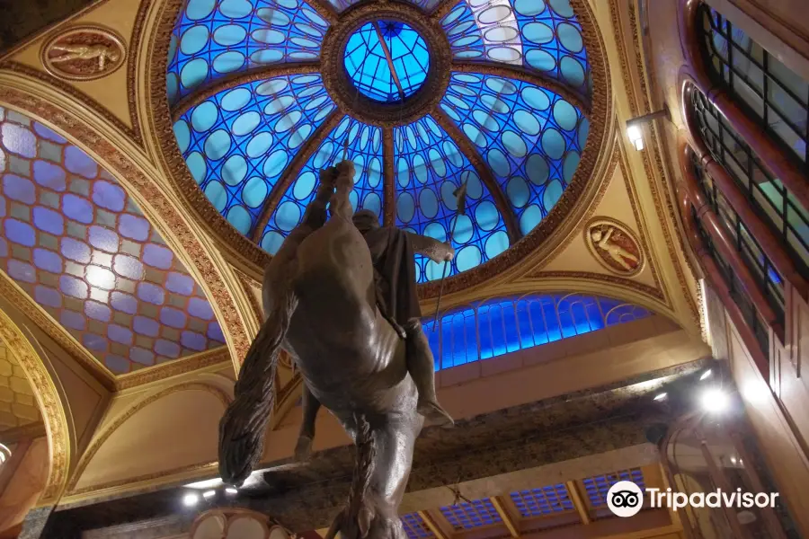 Statue of King Wenceslas Riding an Upside-Down Dead Horse