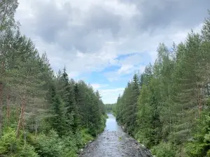 Härkäahonkoski Waterfall