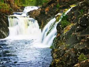 Kivach State Nature Reserve Kivach Waterfalls