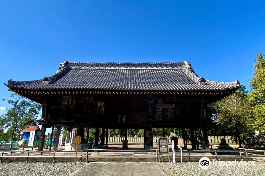 新勝寺 額堂