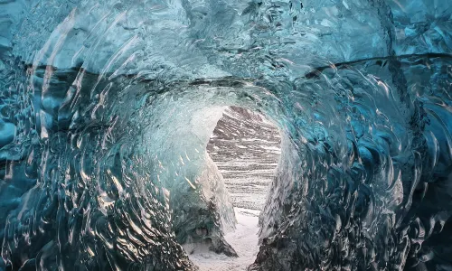 Ice Cave In Iceland