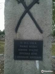 Pomnik upamietniajacy bitwe pod Kaliszem w 1706r.