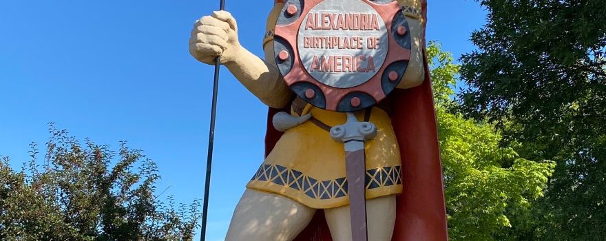 Big Ole - Big Viking Statue
