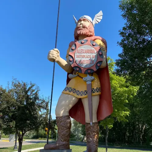 Big Ole Viking Statue