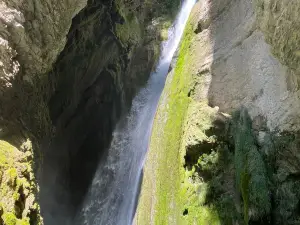 Chute de la Druise Waterfall