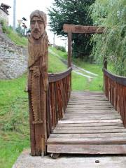 Stone bridge in Spišský Hrhov