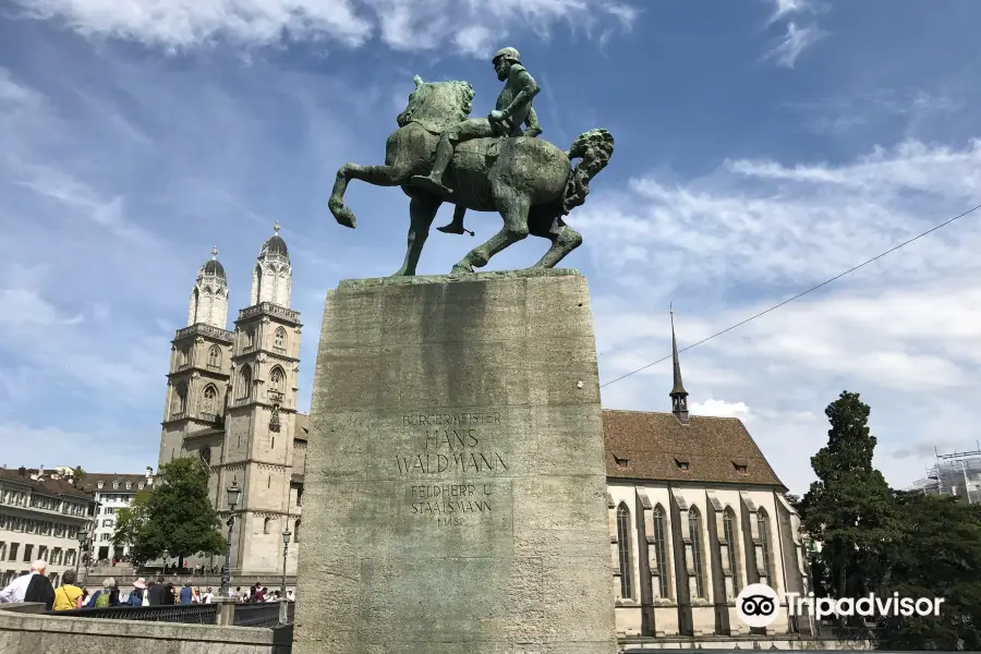 Hans Waldmann Statue