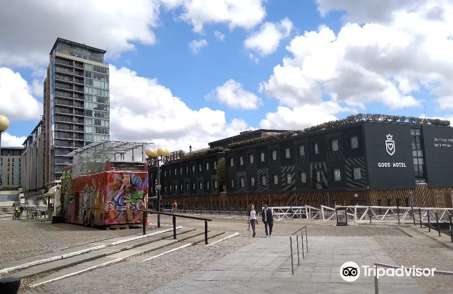 Royal Victoria Dock,Footbridge