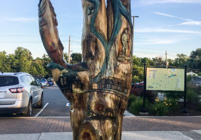 Art Walk of Tree Sculptures