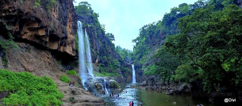 Sheetla Mata Mandir Waterfall