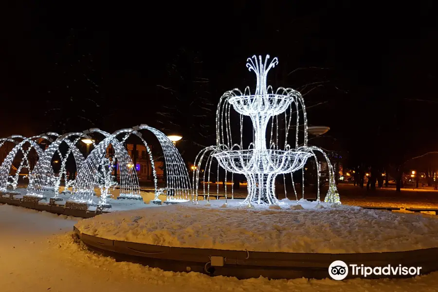 Musical fountain