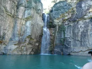 Waterfall Blue Lagoon