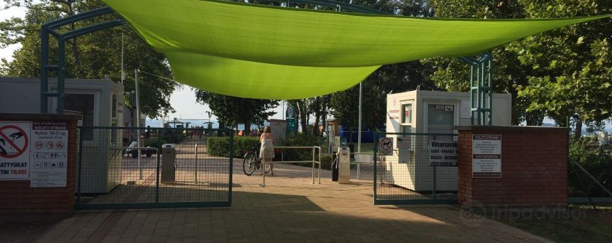 Eastern Balatonföldvár Beach