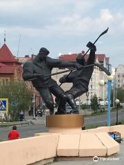 Monument to Hockey-players