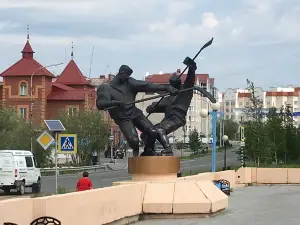 Monument to Hockey-players