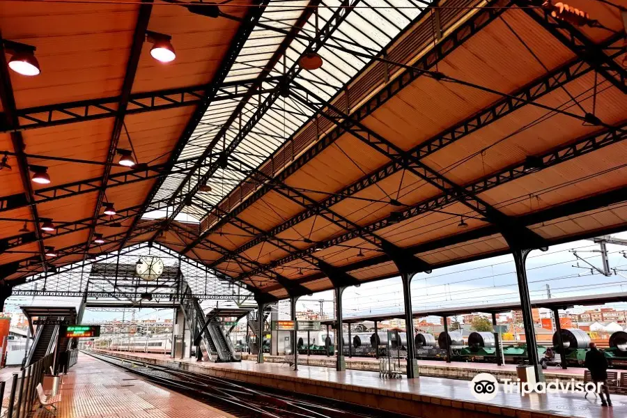 Estacion de tren del Campo Grande de Valladolid