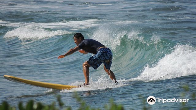 Surfing in Hawaii