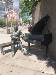 Oscar Peterson Statue
