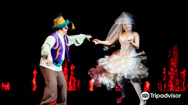 Circus of dancing fountains "Aquamarine"