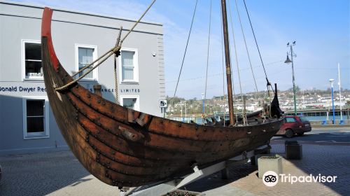 Viking Sword & Longboat