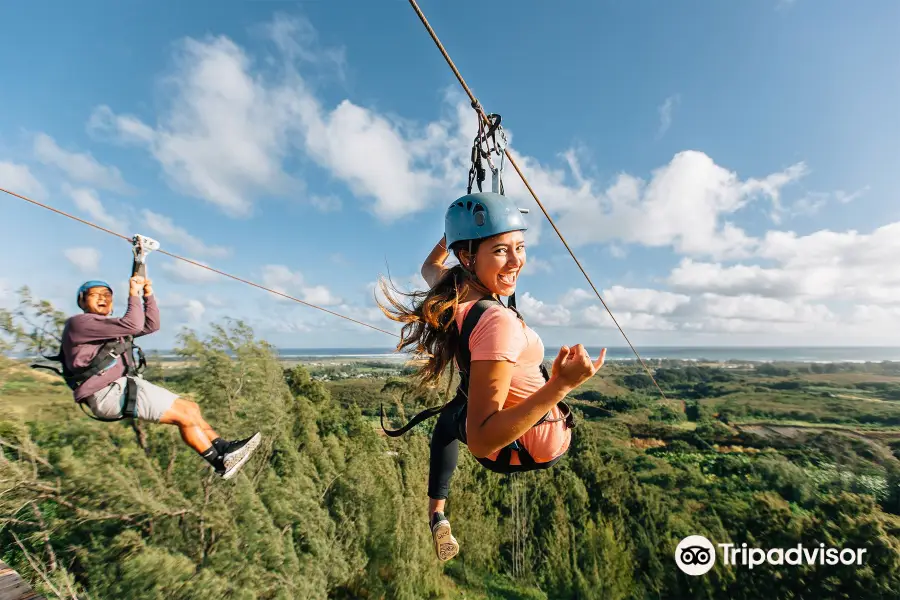 CLIMB Works Keana Farms Zipline Tour