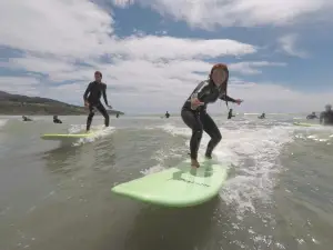 Green Wave Raglan